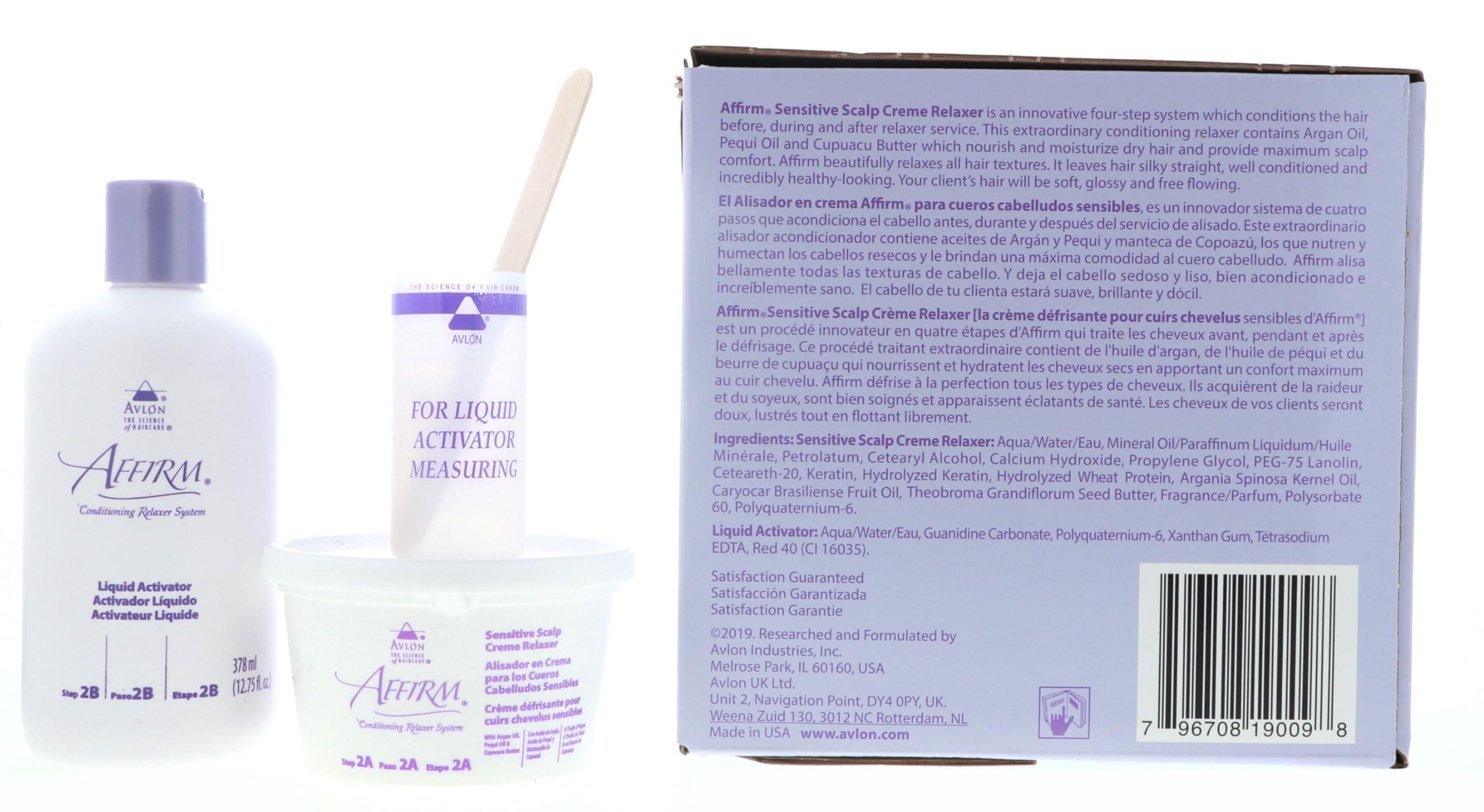 Affirm Avlon - Affirm Moisture Plus Sensitive Scalp Relaxer 9 Pack