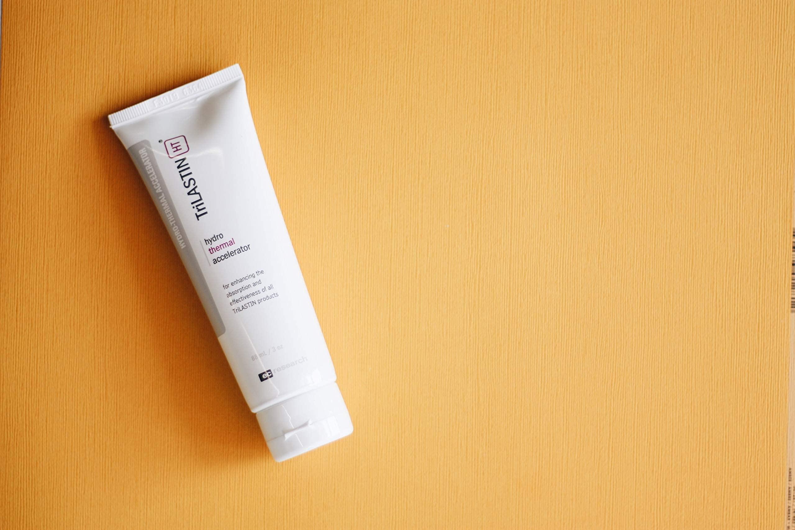 TriLASTIN TriLASTIN Maternity Stretch Mark Prevention Cream (4oz) Bundle with Hydro-Thermal Accelerator (3oz) | Pregnancy Must-Have | Safe and Hypoallergenic Gift for First-time Moms | 2 Month Supply