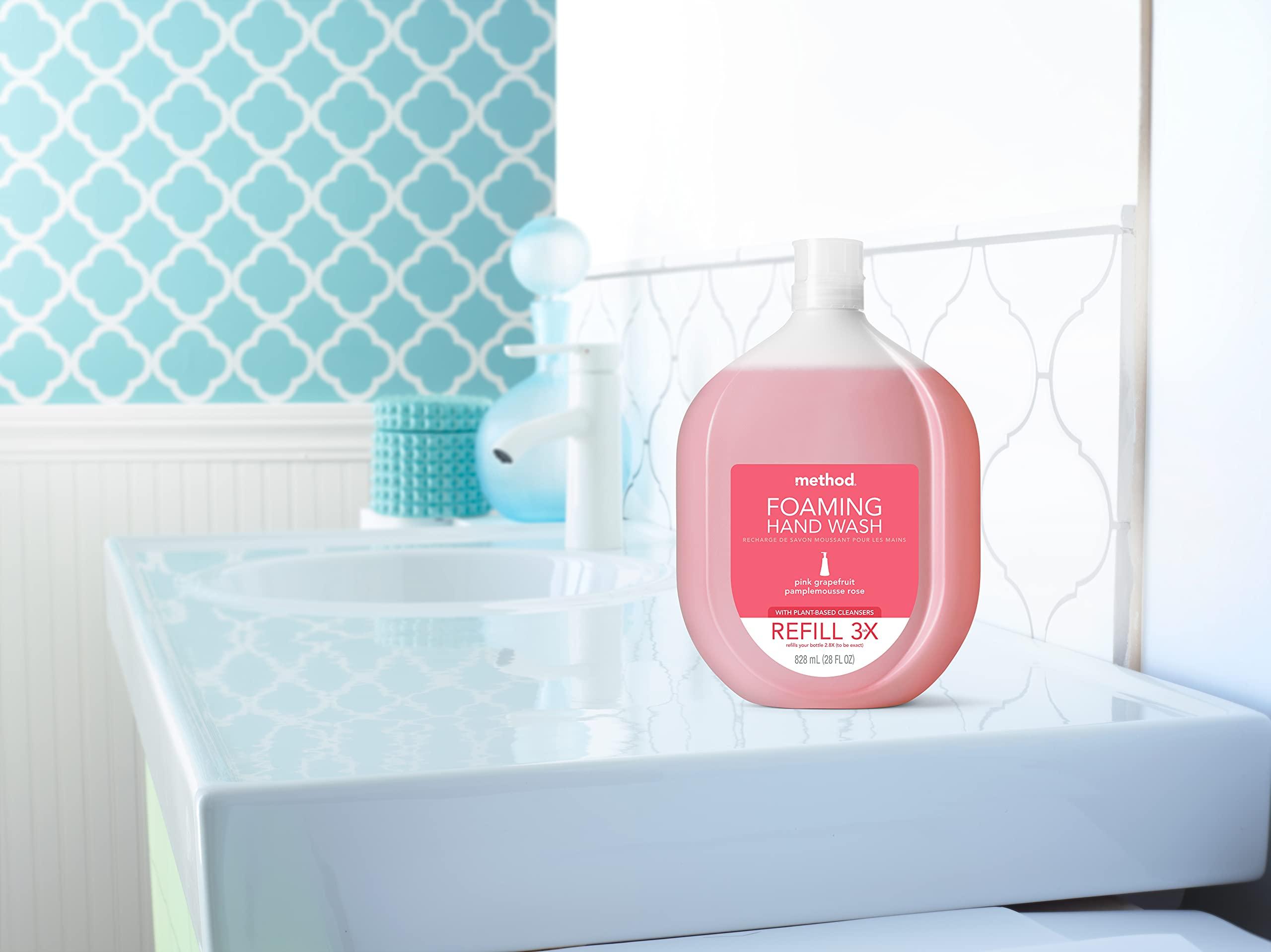 Method Method Pink Grapefruit Foaming Hand Soap Refill - 828 ml