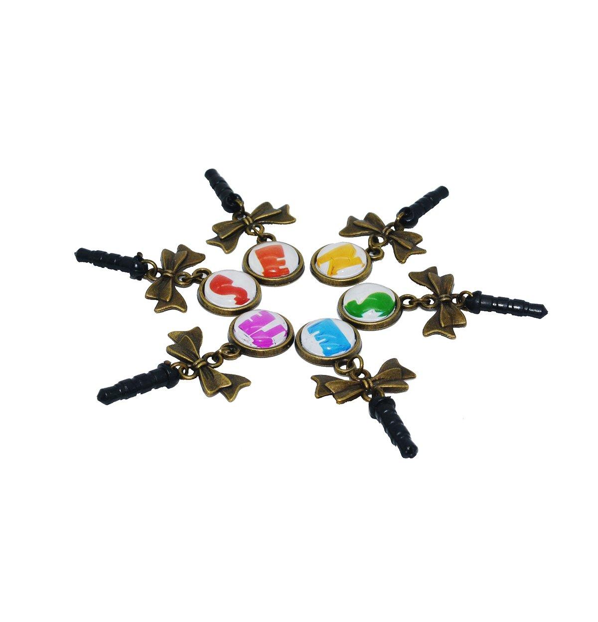 STENES STENES LG Stylo 2 Case - Luxurious Series 3D Handmade Sparkly Crystal Bling Cover Hybrid Drop Bumper Protection Case With Retro Bows Anti Dust Plug - Luxury Peacock Butterfly Flowers/Hot Pink