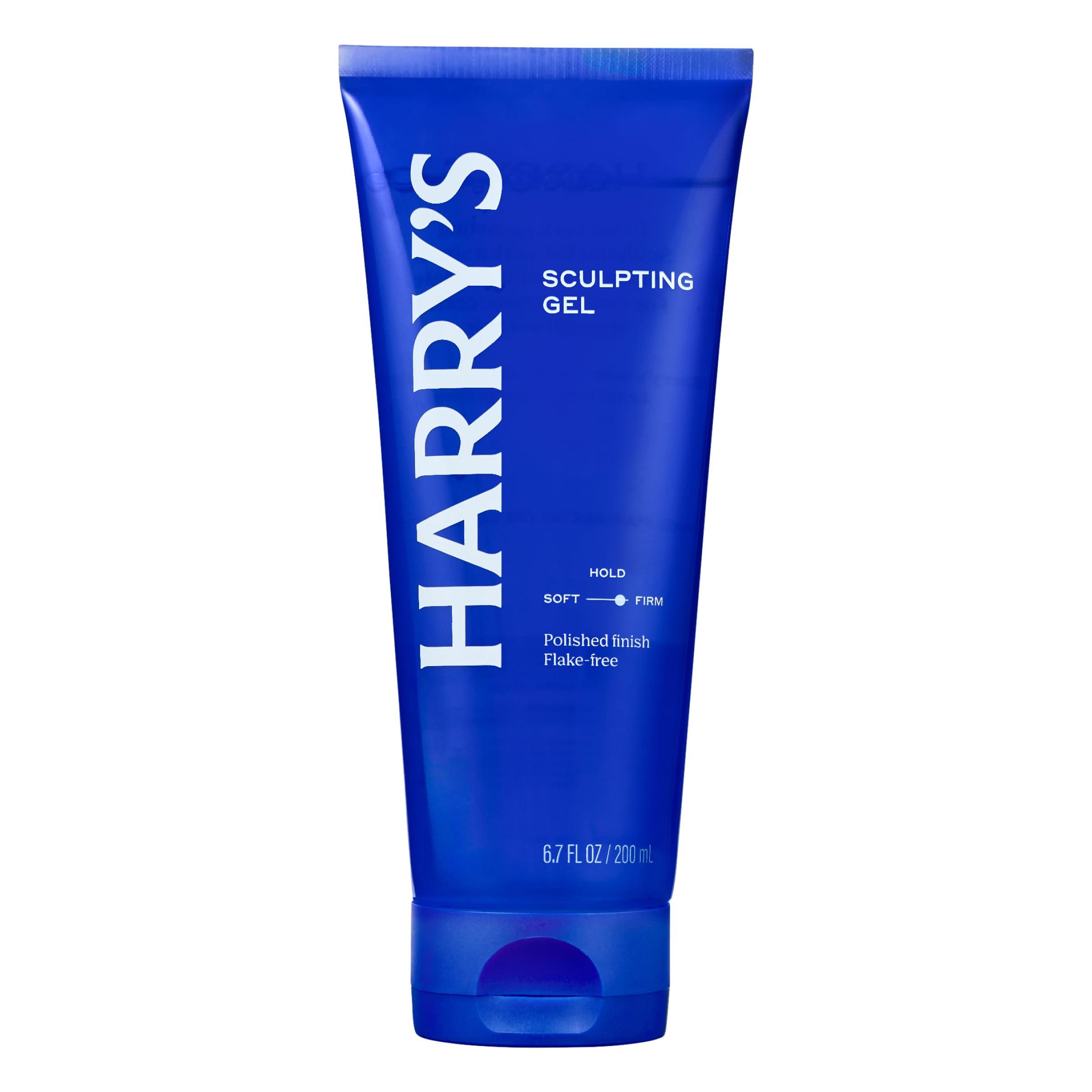 Harry's Harry\'s Hair Gel for Men, Hair Gel with Firm Hold & Polished Finish, 6.7 Fl Oz, 3 Pack