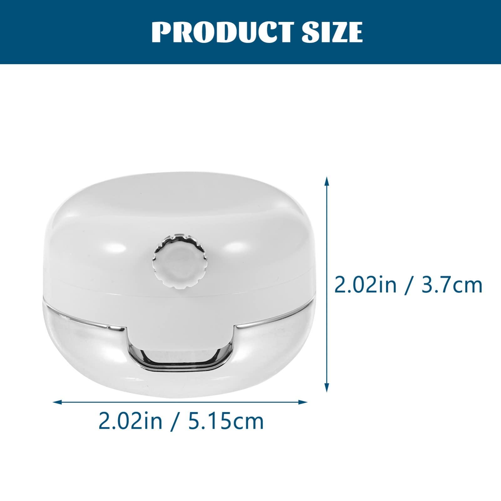 FRCOLOR FRCOLOR Lip Balm Containers Lip Mask Container Empty Sample Jars 2Pcs Lip Sleeping Mask Container Exfoliator Lips Balm Box Lip Gloss Case with Silicone Lip Brush Lip Makeup Applicator Containers