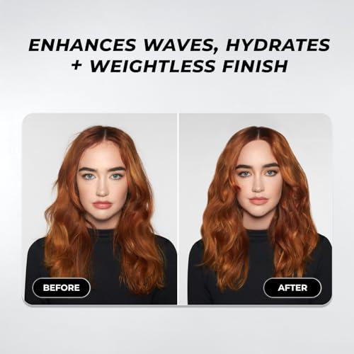 XMONDO XMONDO Hair Wavetech Hydrating Wave Cream, Vegan Formula Wavy Hair Curl Cream with Coconut and Argan Oil for Definition, Breakage Protection, and Hair Hydration, 5 Fl. Oz