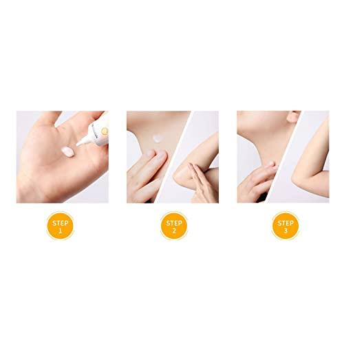 CHONGTAI 1 PC Isana Pigment Flecken 2 in 1, Vitamin C Freckle and Darkness Removal Serum, Removing Darkness and Pimple Spots Around Mouth, Get A Clear Transparent and Even Complexion, 50ml.