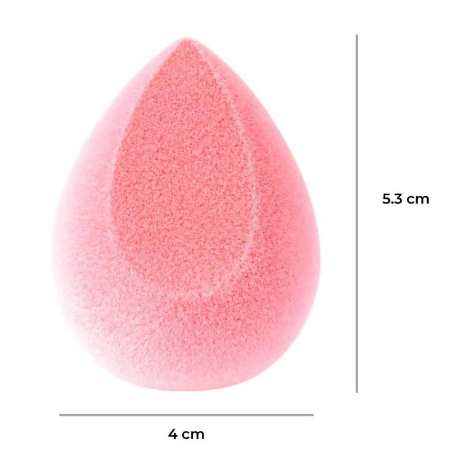 PRAUSH BEAUTY Praush Bloggers Favourite Original Microfiber Makeup Sponge Blender, Very Soft,Premium sponge, Latex Free, Blush Pink