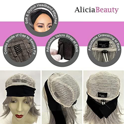 Foxy Silver Foxy Silver (Anny - Synthetic Headband Wig in F4_27