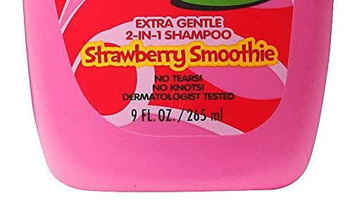 L'Oréal Paris L'Oreal Kids Extra Gentle 2-in-1 Shampoo, Strawberry Smoothie, 9 fl; oz.