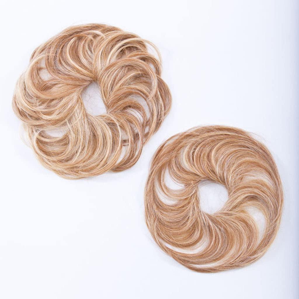 Toni Brattin Toni Brattin Twist Classic Duo Lengths Color Platinum Blonde Two Hair Pieces 3.5\" & Bonus Twist 5.5\" Long Wrap Around Instant Volume ChangeLite Heat Friendly Synthetic Women\'s Bundle MaxWigs Booklet