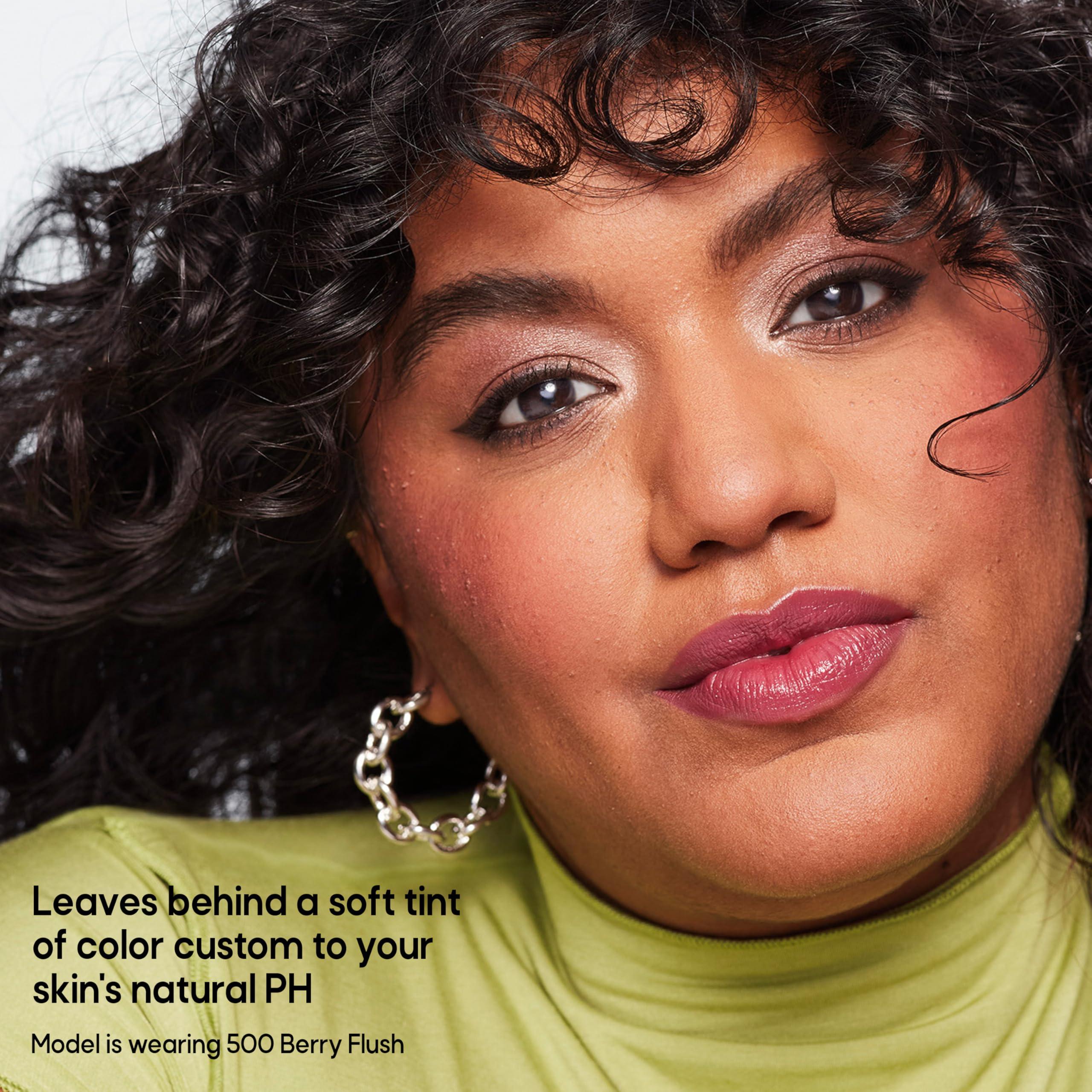 Almay Almay Lip and Cheek Tint, Color & Care Tint Stick, Multi-Use Moisturizing Blush and Lip Color, Dewy Finish, 400 Nude Flush, 0.25 oz