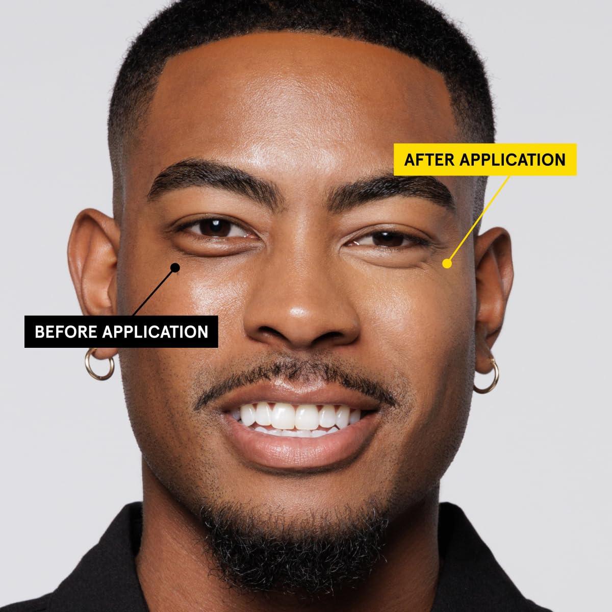 Lumin Lumin Instant Dark Circle Corrector for Men (Not A Concealer), Brightens Eyes, Reduce Dark Circles, Puffiness, Under Eye Men Makeup, Men's Eye Cream, Perfect for Deep Skin Tones, 20mL