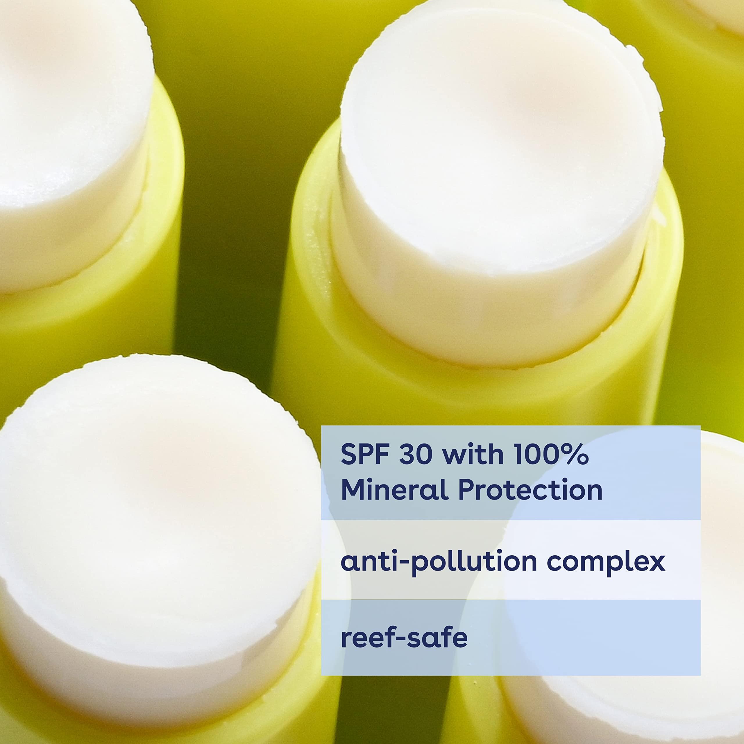 eos eos Sun Protect - Coconut | Lip Balm with SPF 30 Protection and Water Resistant | Lip Care to Nourish Dry Lips | Gluten Free | 0.14 oz