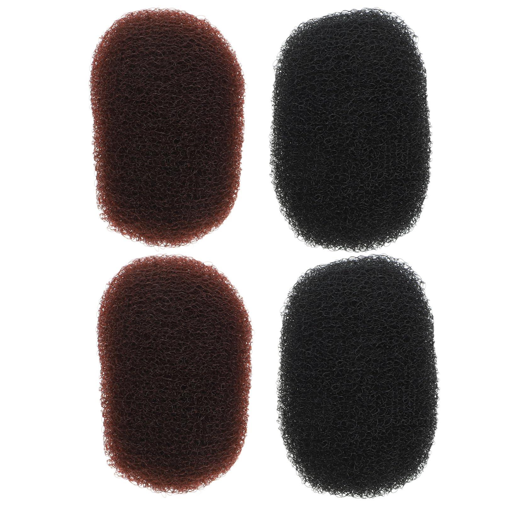 Healeved Healeved 4PCS Hair Bumps for Volume Insert Hair Base Sponge Volume Hair Bump Clip Invisible Fluffy Hair Pad Hair Sponge for Updo Hair Accessories for Updo