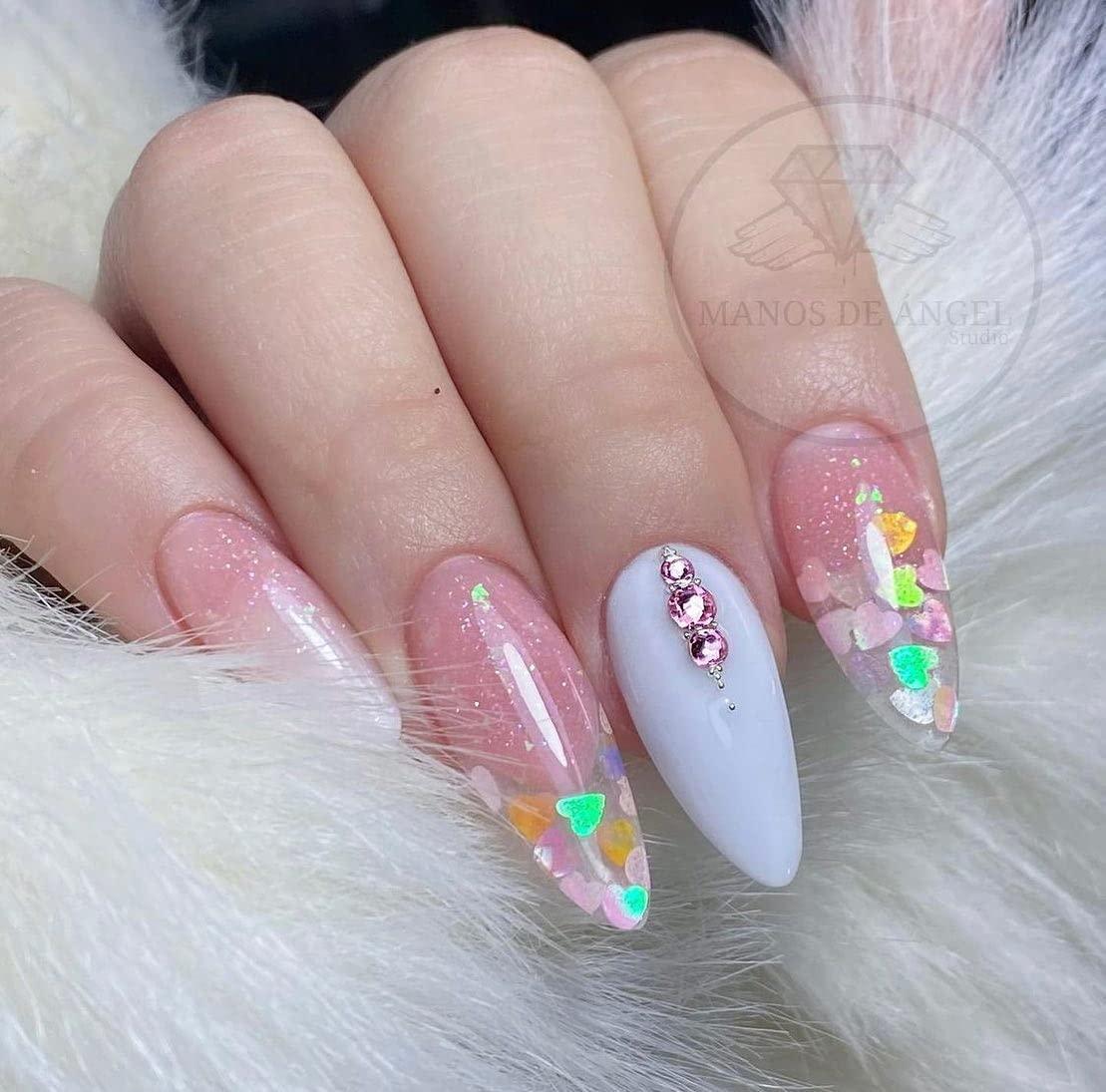 LEGACY NAILS Legacy Nails Professional Cover Acrylic Powder, 1 LB - Ideal For French Nail Art, Create Nail Art, Nail Extension That Provide a Healthy, Natural Look To Nails (BABY WHITE)