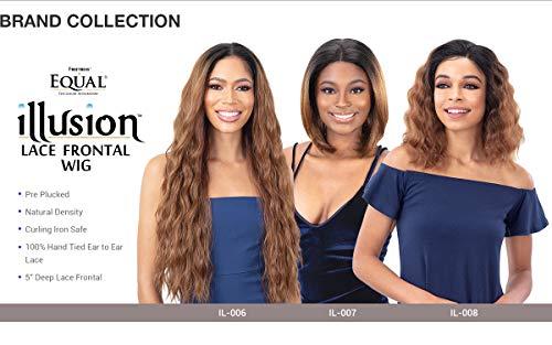FREE TRESS Freetress Equal Synthetic Lace Front Wig - ILLUSION IL 008 (1 Jet Black)