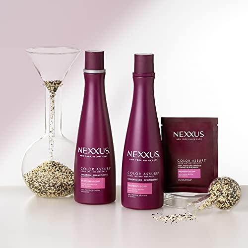 Nexxus Nexxus Color Assure Shampoo and Conditioner for Color-Treated Hair - Enhances Color for Up to 40 Washes, 13.5oz, 2 Pack