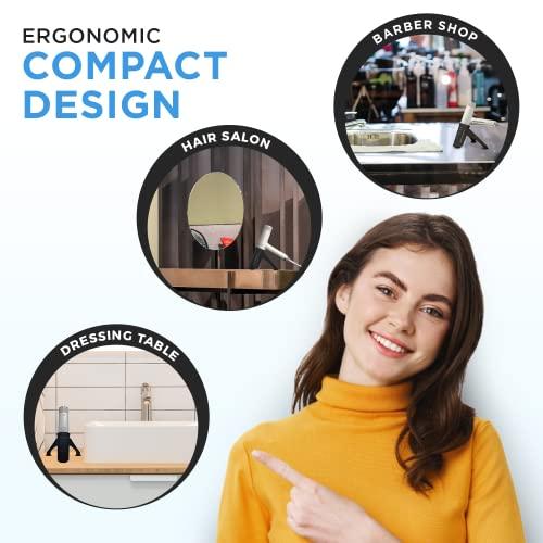 GA.MA ITALY PROFESSIONAL GA.MA ITALY PROFESSIONAL GAMA Argan Oil Heat Protectant Spray Bundle with Hair Dryer Stand