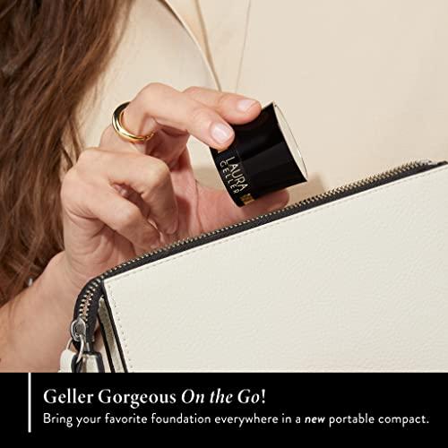 LAURA GELLER NEW YORK LAURA GELLER NEW YORK Award-Winning Baked Balance-n-Brighten To Go Color Correcting Powder Foundation - Medium - Buildable Light to Medium Coverage - Demi-Matte Natural Finish