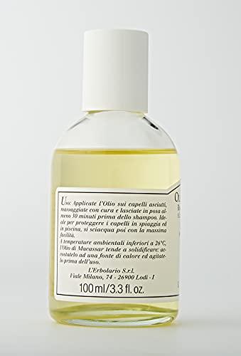 L'Erbolario L\'Erbolario Olio di Macassar 100ml Capelli sfibrati Sole nutriente lucidante