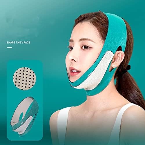 Luckyste Reusable V-Line Mask Slimming with Double Chin Reducer Facial Neck Lifting Strap Sculpting and Tightening