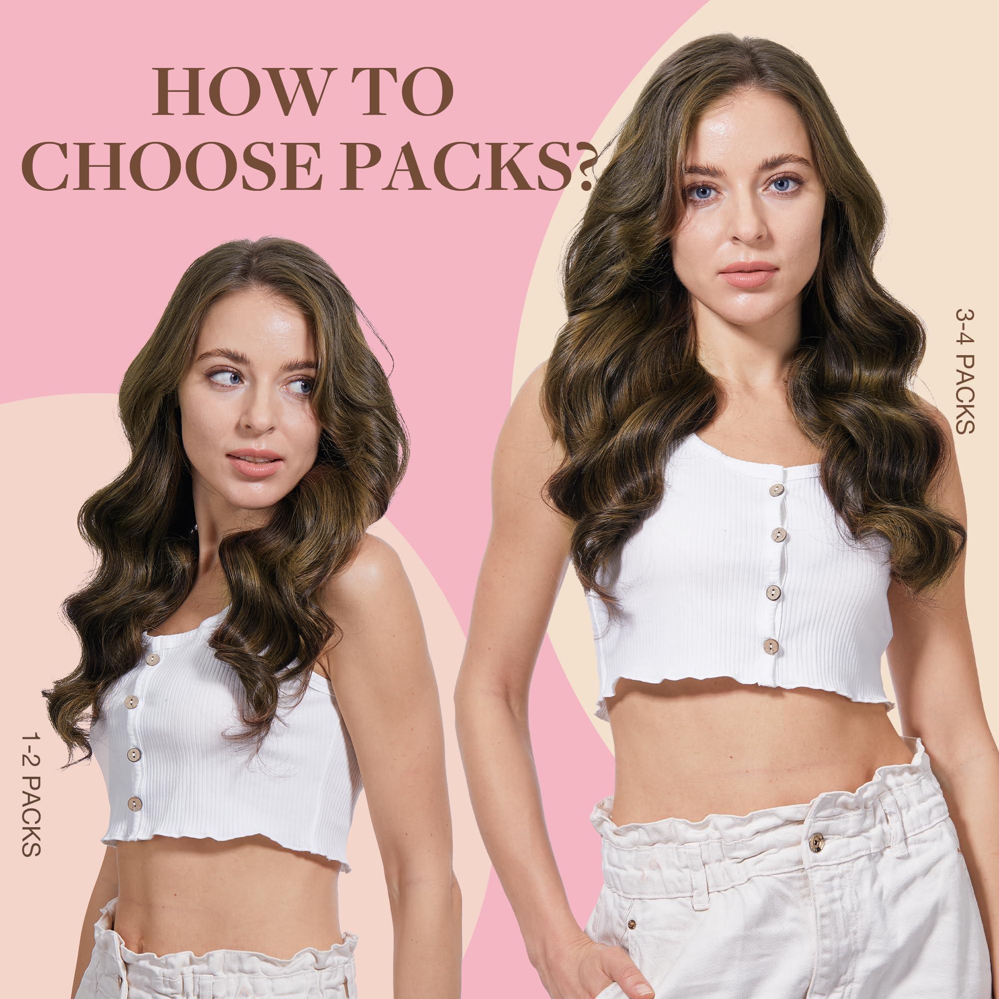 GOO GOO GOO GOO Tape in Hair Extensions Human Hair, 2/6/2 Balayage Dark Brown to Chestnut Brown, 12inch 40g 20pcs, Thick Ends Straight Seamless Tape in, Invisible Tape in Hair Extensions Human Hair