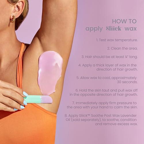 Salon Perfect Sliick Gummy Bears Hard Wax Beads for Hair Removal - Stripless Waxing Beads for Face & Body, and All Hair & Skin Types, 8 oz