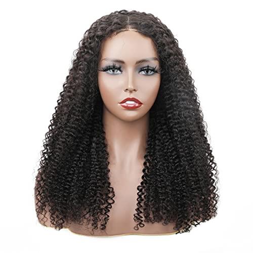 ISEE ISEE HAIR HD Lace Front Wigs Human Hair Kinky Curly Wigs Wear & Go Glueless Lace Wigs For Women No Glue 4x6 Lace Pre Cut Wig Human Hair Wigs Transparent Lace Closure Wigs 180% Density 18 Inch