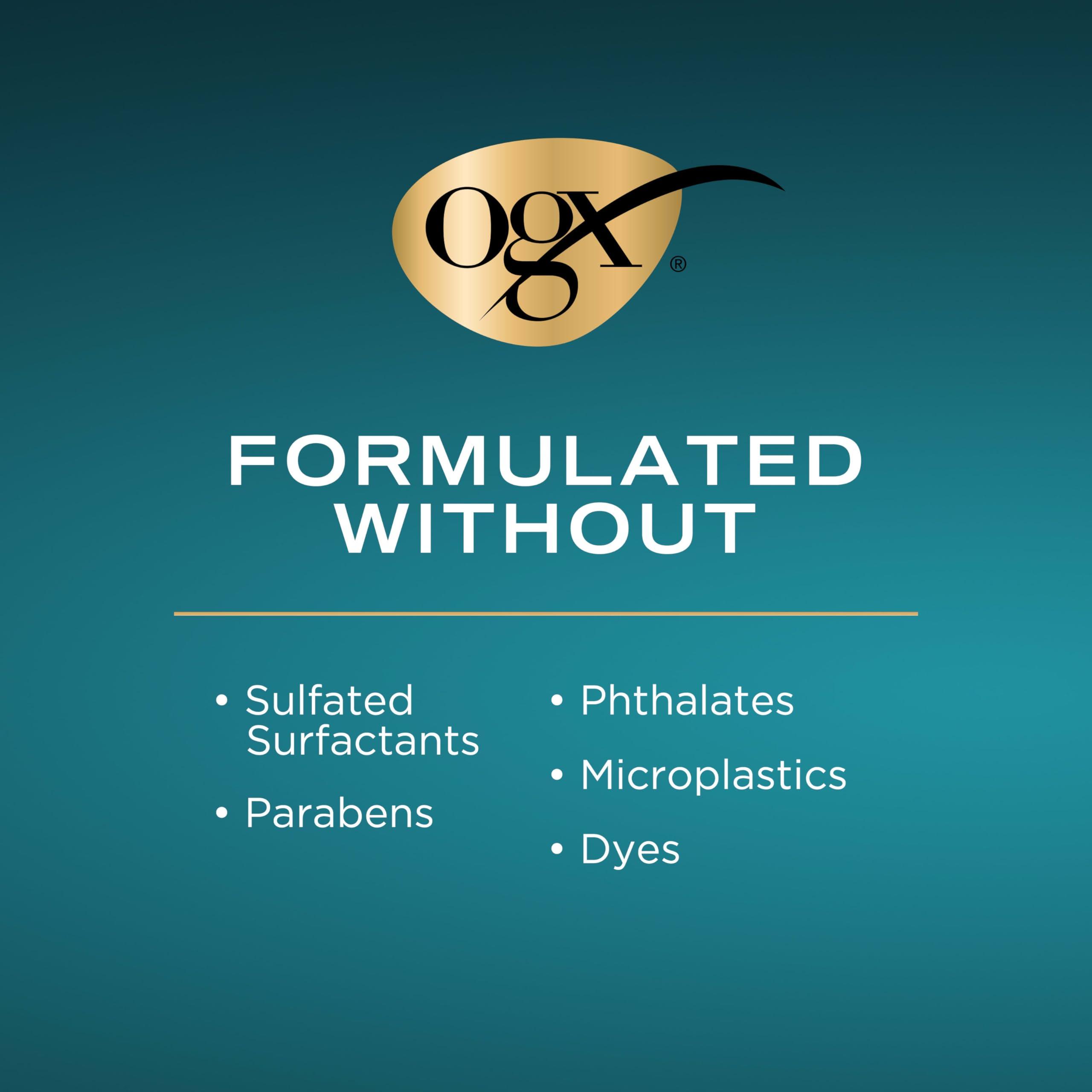 OGX OGX Extra Strength Refreshing Scalp + Rosemary Mint Shampoo, Clarifying Wash Visibly Helps Remove Oil & Residue to Clear Away Buildup, Sulfate-Free Surfactants, 13 fl. Oz