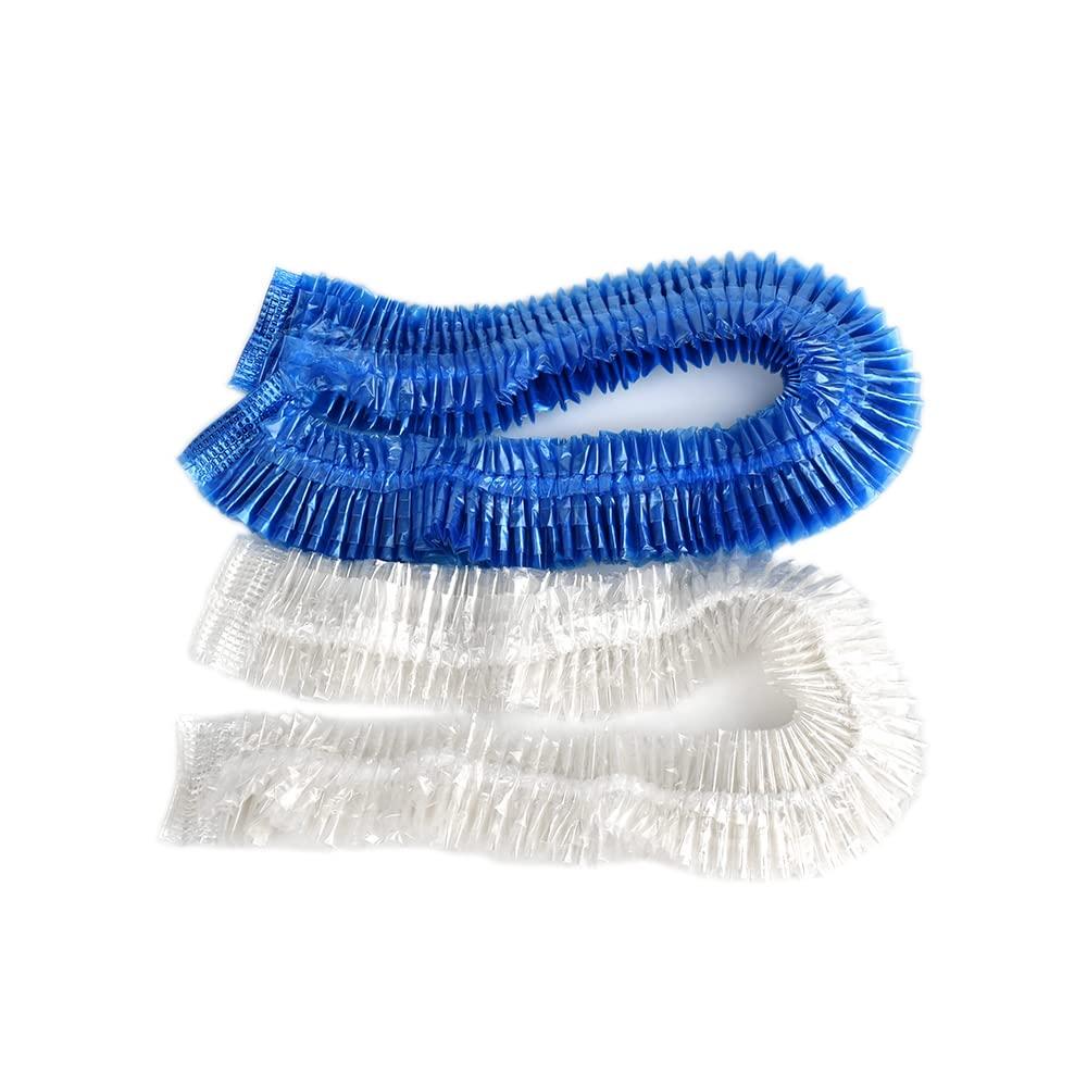 VPTAPE.COM 400-Count Spa Liners, Clear, Fit All Pedicure Spas, Disposable Pedicure Liners. (Blue), 1200mm x 1200mm