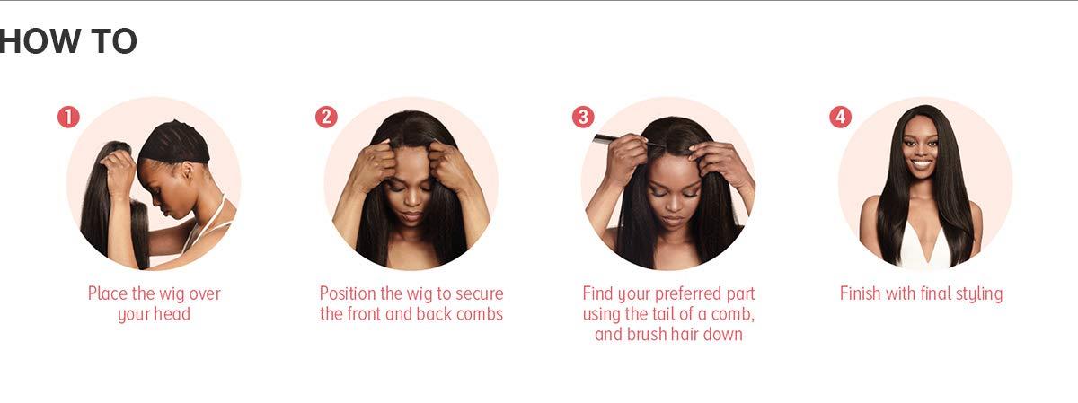 Outre Outre HD Lace Front Wig Perfect Hairline Fully Hand-Tied 13X6 Lace Wig Charisma (DR4/SDBL)