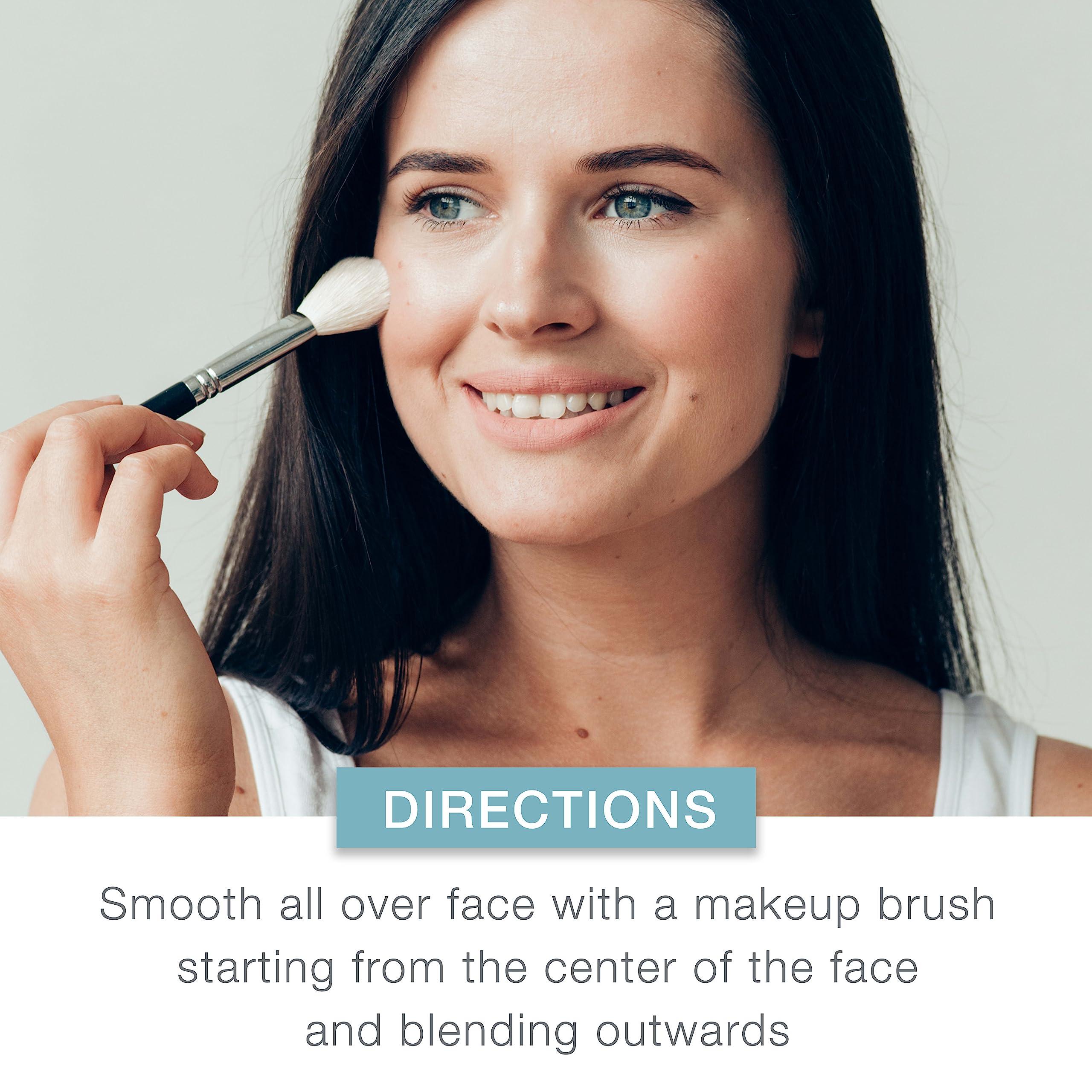 Neutrogena Neutrogena Mineral Sheers Lightweight Loose Powder Makeup Foundation with Vitamins A, C, & E, Sheer to Medium Buildable Coverage, Skin Tone Enhancer, Face Redness Reducer, Natural Ivory 20,.19 oz