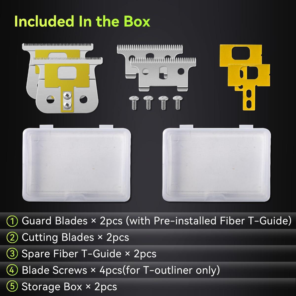 LAVMOND Blades for T Outliner, G, GO, GTO, GTX, Headliner LS2, LS3 Blades Replacement, 2 Pack