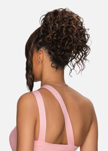 Vivica A Fox Hair Vivica A. Fox LBP-WINK, Bang & Pony, Quick and Easy Lace, Ponytail and Bangs with Lace, Color P4/27/30