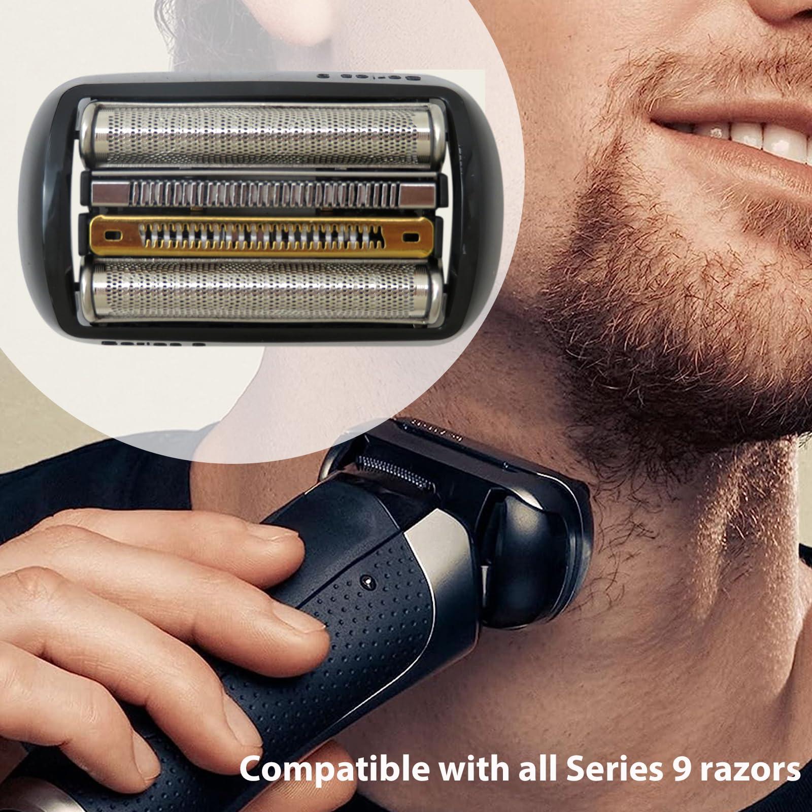 USonline911 92B Original Craftwork Series 9 Foil and Cassette Cartridge for Braun all Series 9 (92B)9290cc, 9291cc, 9292cc, 9293s, 9295cc, 9296cc, 9297cc, 9299s Black