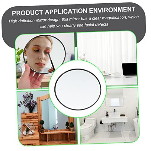 KOHARA KOHARA 1pc Suction Cup Magnifying Glass Wall Mounted Mirror Travel Magnifying Mirror Wall Mounted Vanity Mirror Handheld Mirror Magnifying Mirror 10x Shower Mirror Girl Cosmetics Mirror