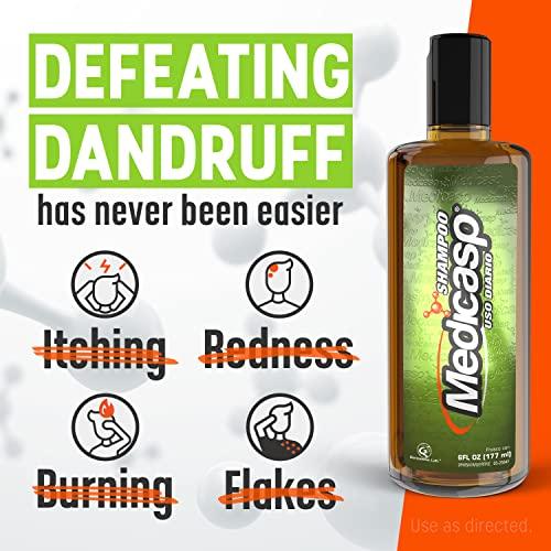 Medicasp Medicasp Coal Tar Gel Dandruff Shampoo to Treat Seborrheic Dermatitis Psoriasis, 6 Ounce (Pack of 1)