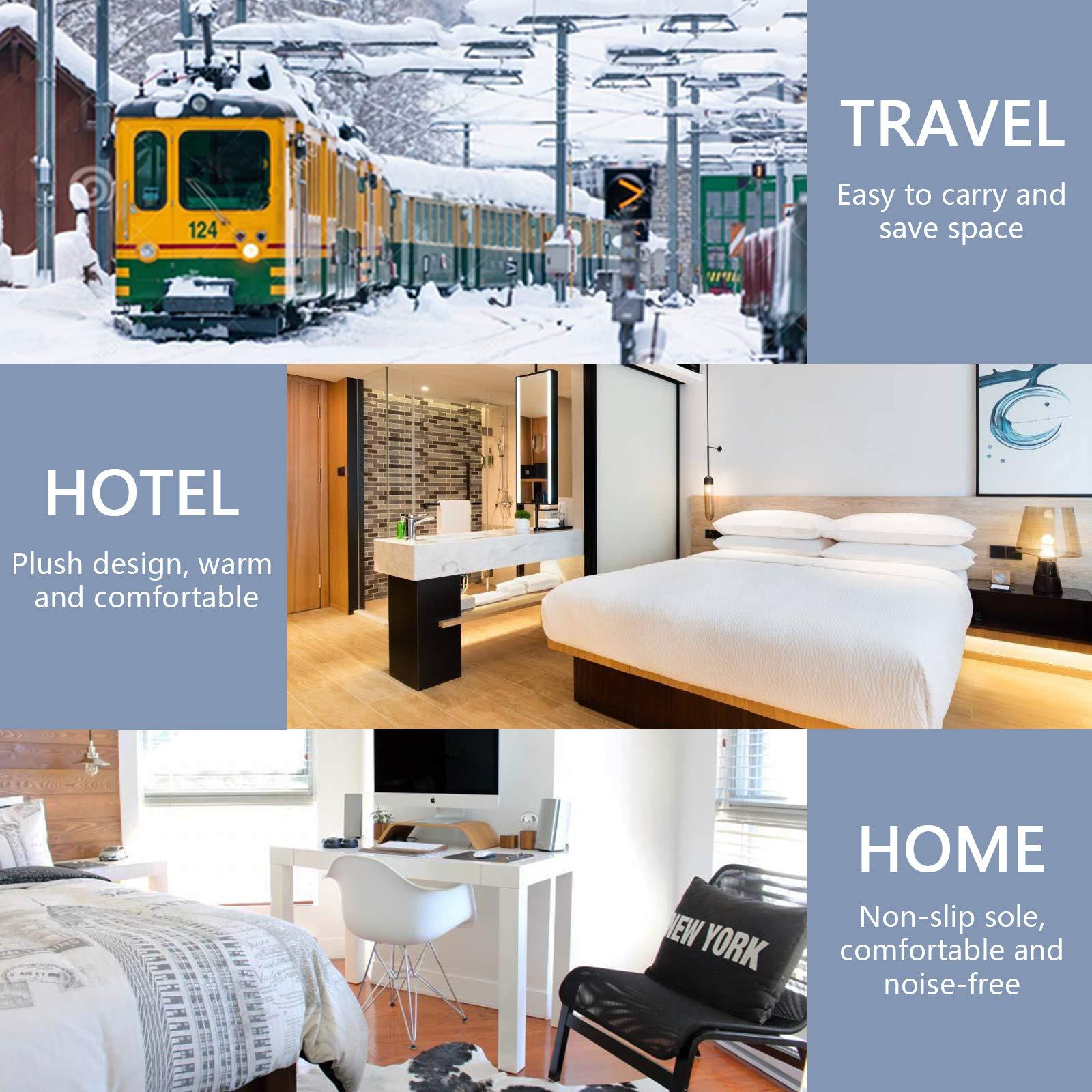 Umidedor Umidedor Llama Pink Slippers For Women Girls, Soft Memory Foam Non-Slip Indoor House Slippers Home Shoes For Bedroom Hotel Travel Spa