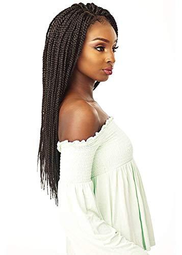 Sensationnel Sensationnel Synthetic Cloud 9 4x4 Part Swiss Lace Front Wig - BOX BRAID LARGE (T1B/27)