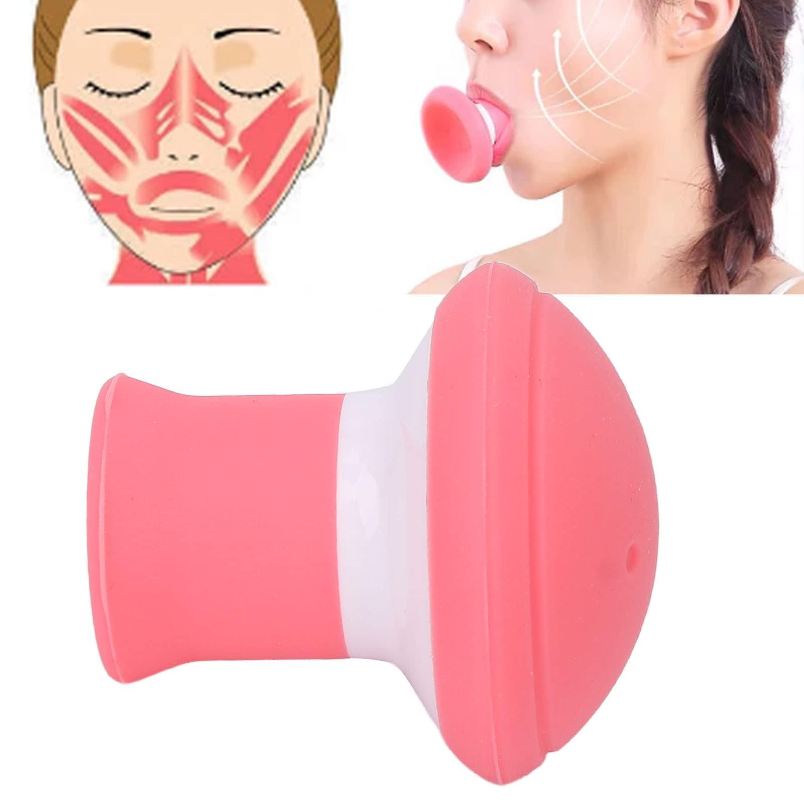 FILFEEL Face Exerciser, Facial Yoga for Skin Tighten Firm, Jaw Exerciser Trainer, Face Lifting, Tightening Nasolabial Folds, Double Chin Breathing Exercise Device, Removal Shaping Slimming Tool