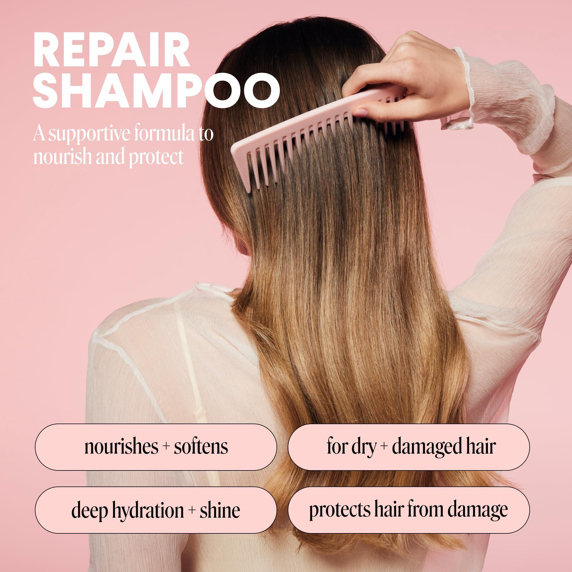 MONDAY HAIRCARE MONDAY HAIRCARE Repair Shampoo 12oz for Dry to Damaged Hair, Made with Keratin, Coconut Oil, Shea Butter and Vitamin E (350ml)