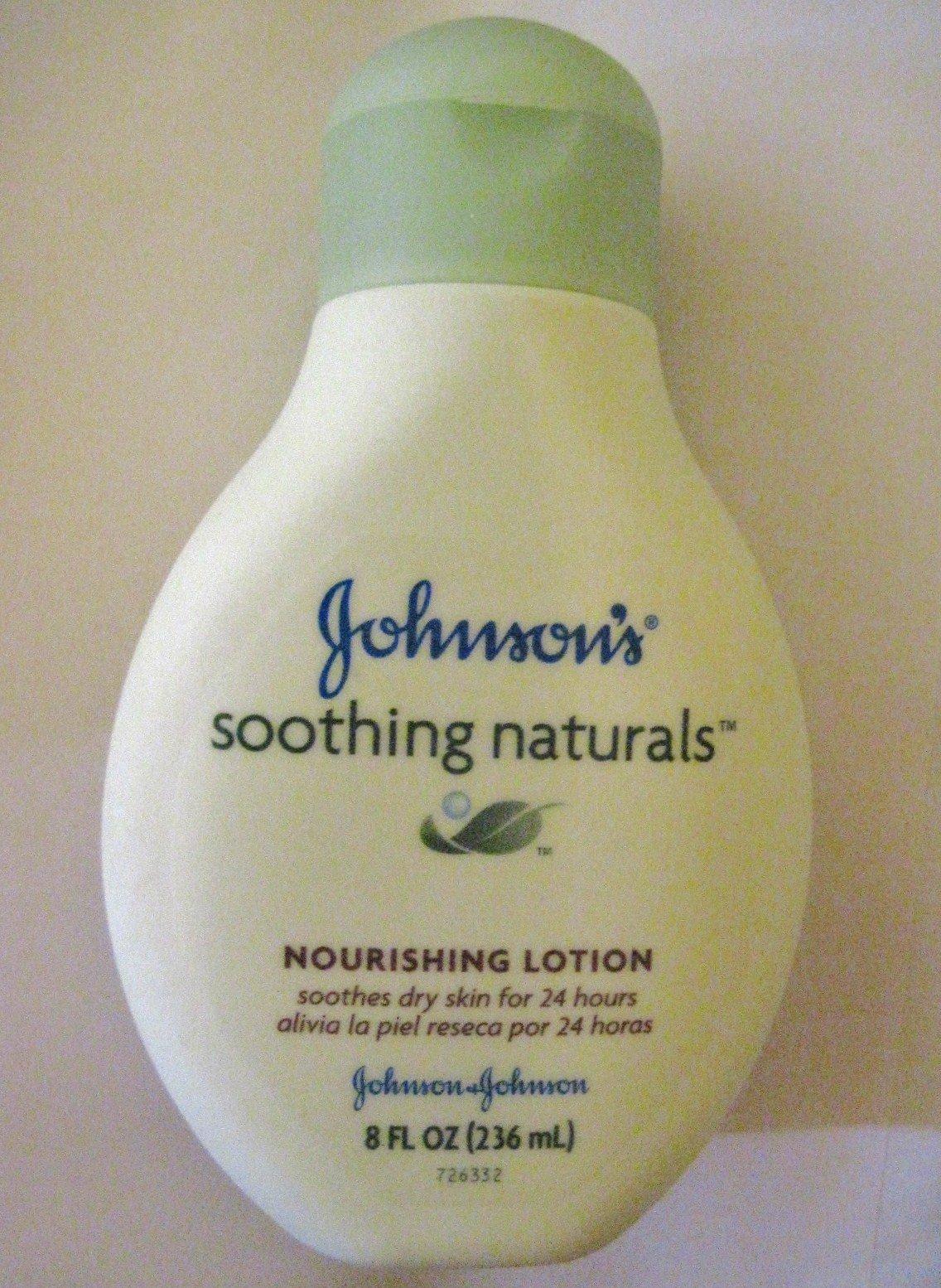 Johnson\'s Johnson\'s Soothing Naturals Nourishing Lotion 8 oz
