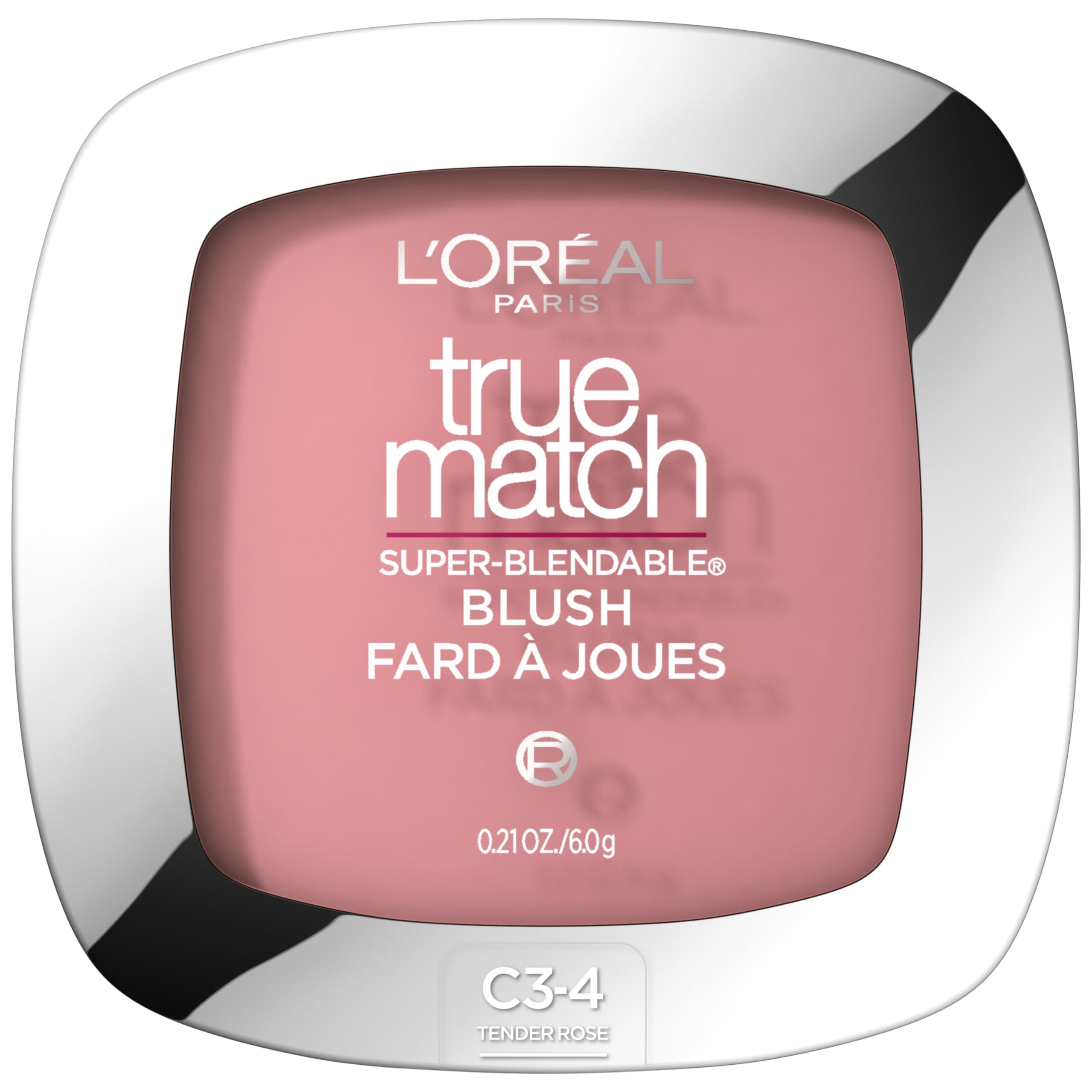 L'Oréal Paris L\'Oreal Paris True Match Super-Blendable Powder Blush, Tender Rose, 0.21 Oz (Packaging May Vary)