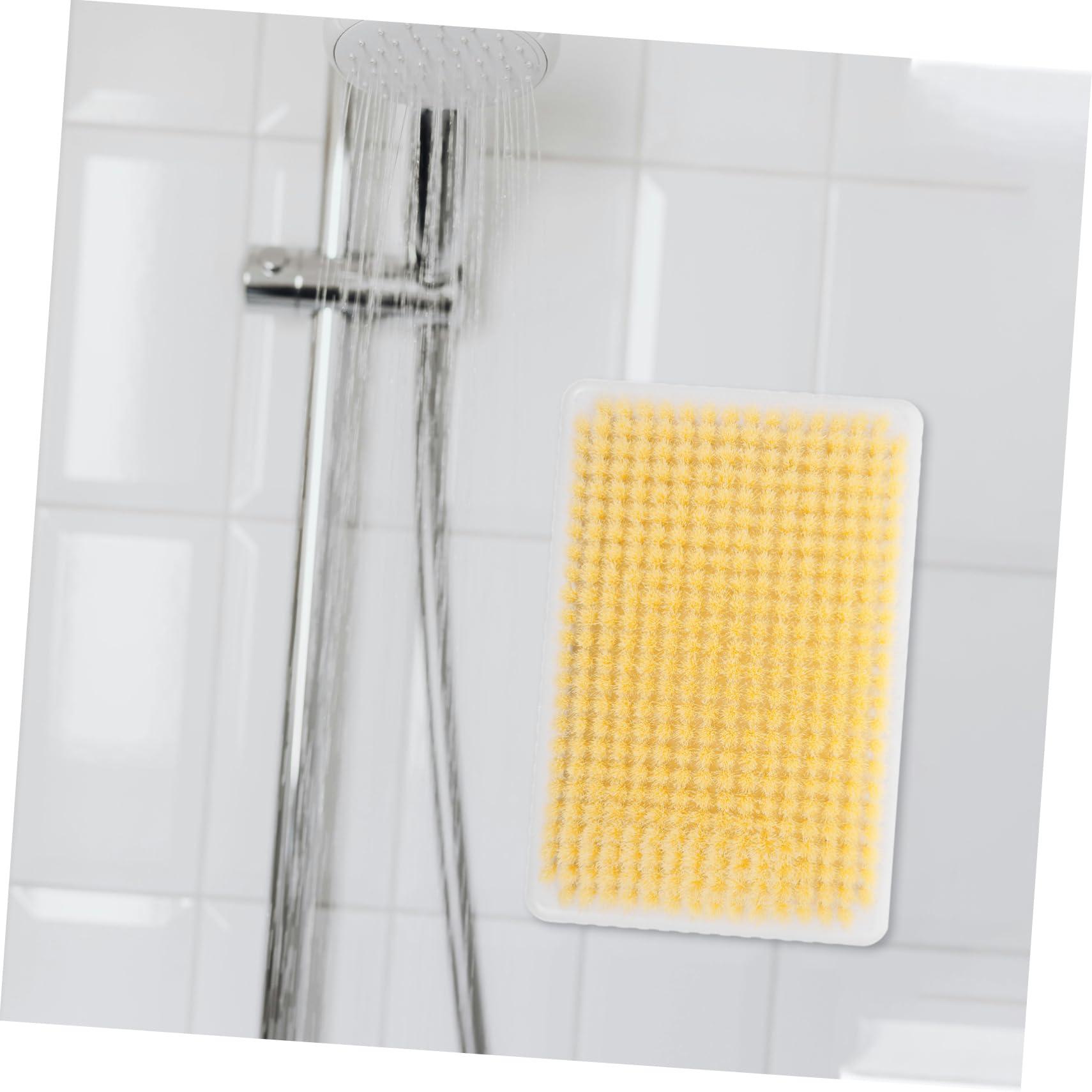 Didiseaon Didiseaon Back Rub Artifact Large Exfoliating Brush Shower Back Scrubber Brush Shower Brush Bathing Scrub Brush Shower Back Scrubber Back Shower Cleaner Brush Handsback Brush Beige Plastic