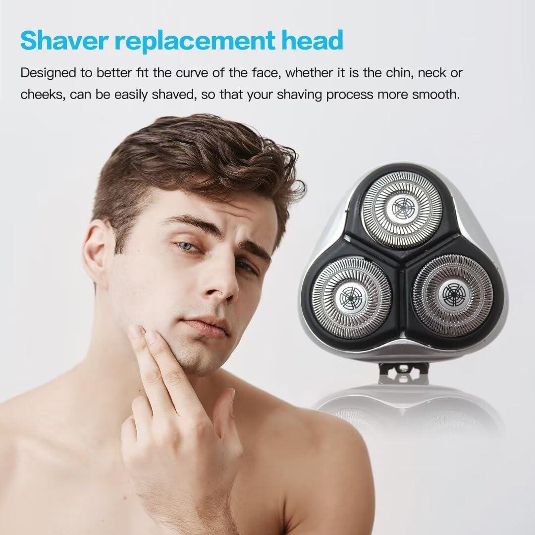 Vicue Upgraded SWS7105 Electrics Shaver Head Blades Cutters Replacement Suitable for Sweet-LF SW-S7105 SWSBK7105(Includes Clean Brush) by Goodicare