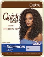 Outre Outre Synthetic Hair Half Wig Quick Weave Batik Dominican Curly (DR2730)