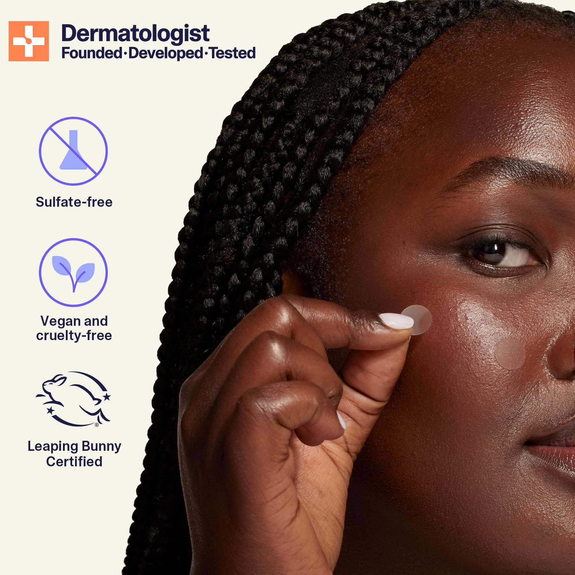 Curology Curology Emergency Spot Pimple Patches for Face, Hydrocolloid Pimple Patches Fast-Acting Support, Spot Concealing and Oil Absorbing, 40 Count