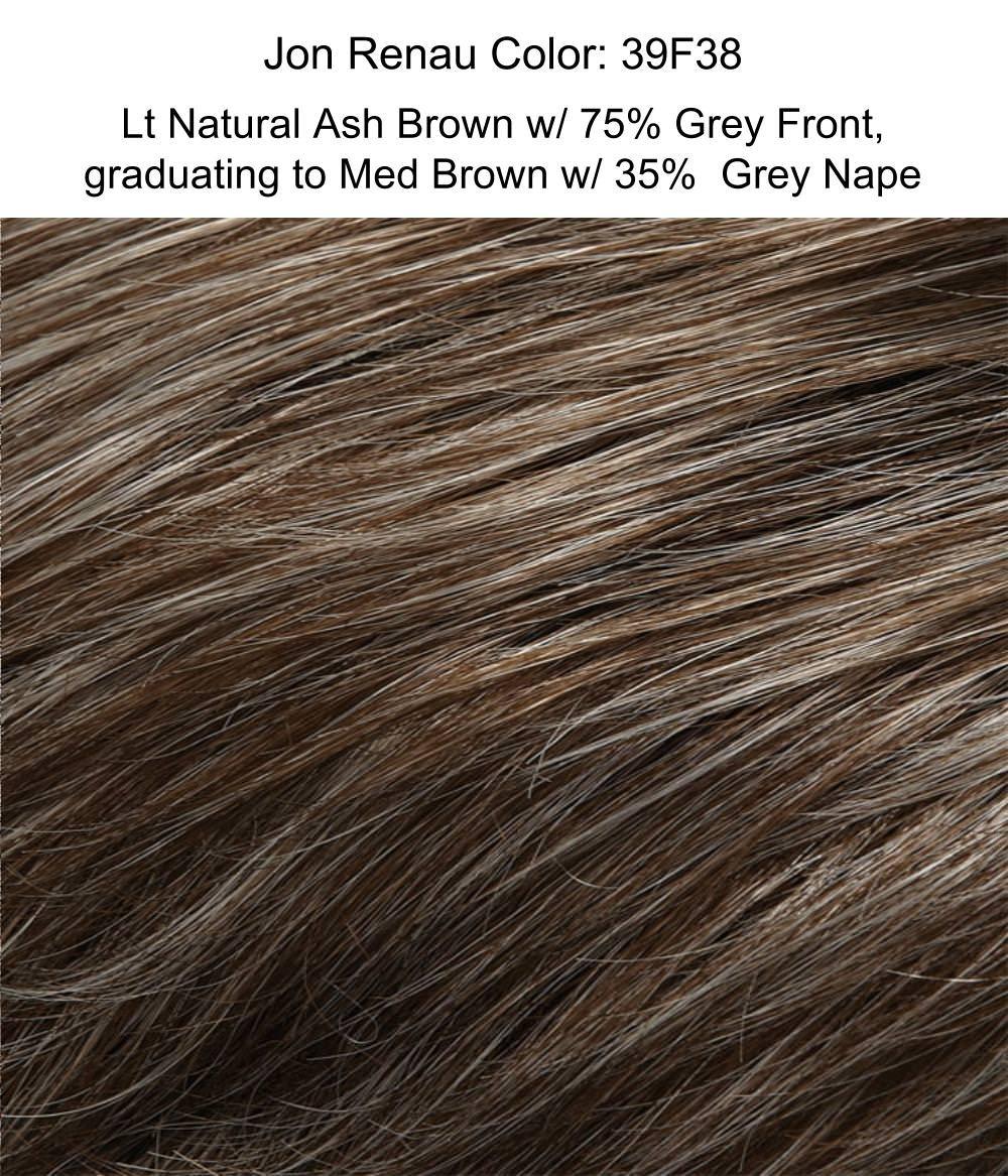 Jon Renau Maxwigs Allure Petite Cap Color 39F38 - Jon Renau Wigs 4.5\" Short Refined Pixie Synthetic Pre-Styled Lightweight Open Weft Capless Feminine Layered Textures Women Bundle MaxWigs Booklet, Comb