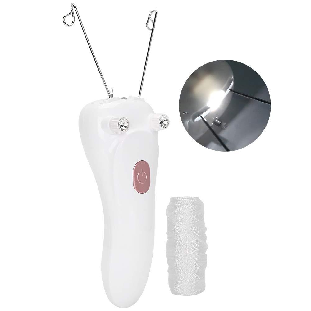 Betued Betued Electric Threading Epilator, USB Hair Remover, Facial & Body Hair Removal, Gold