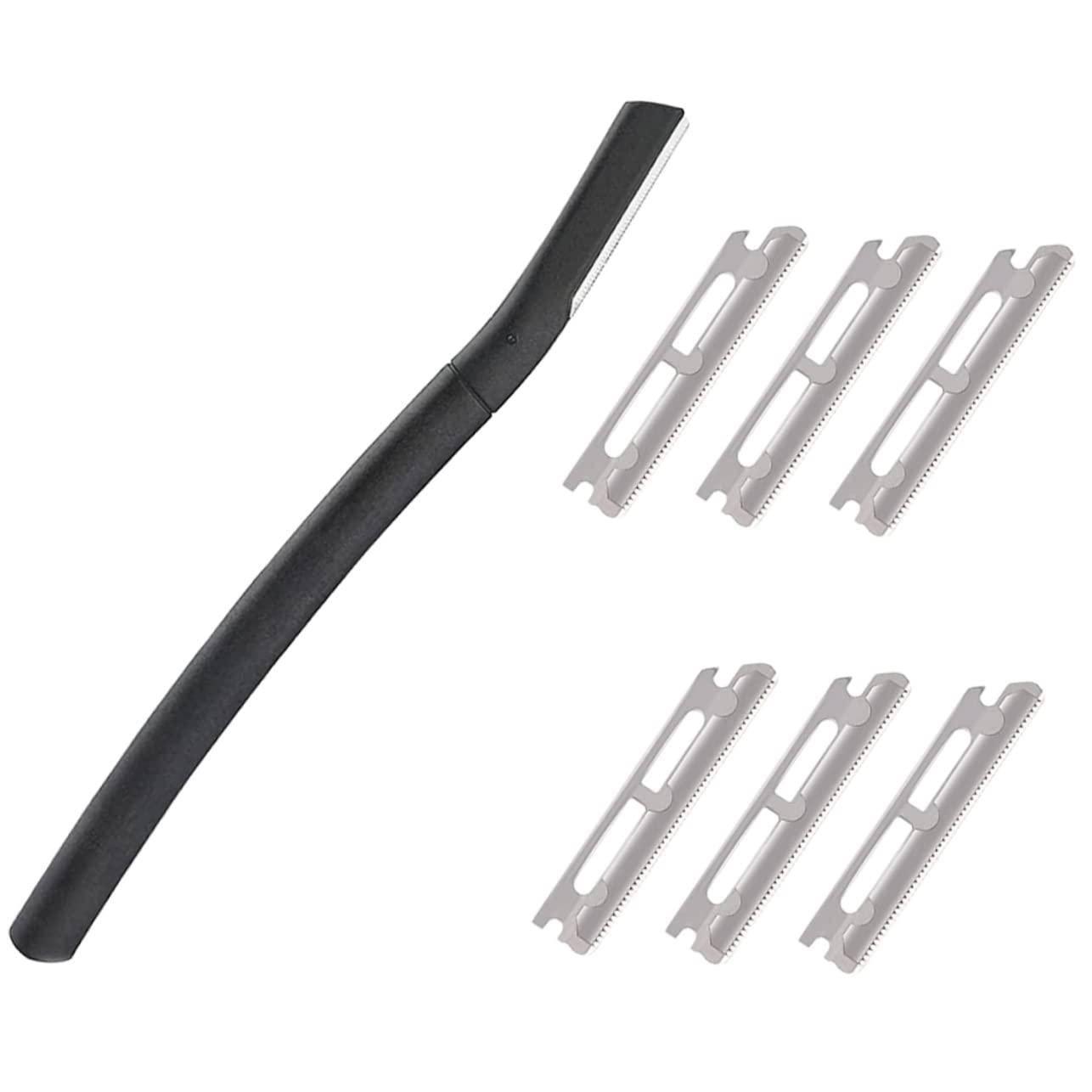 minkissy minkissy 2 Sets Essential Grooming Kit Eyebrow Razor Trimmer for Men Precision Shaving Tool with Storage