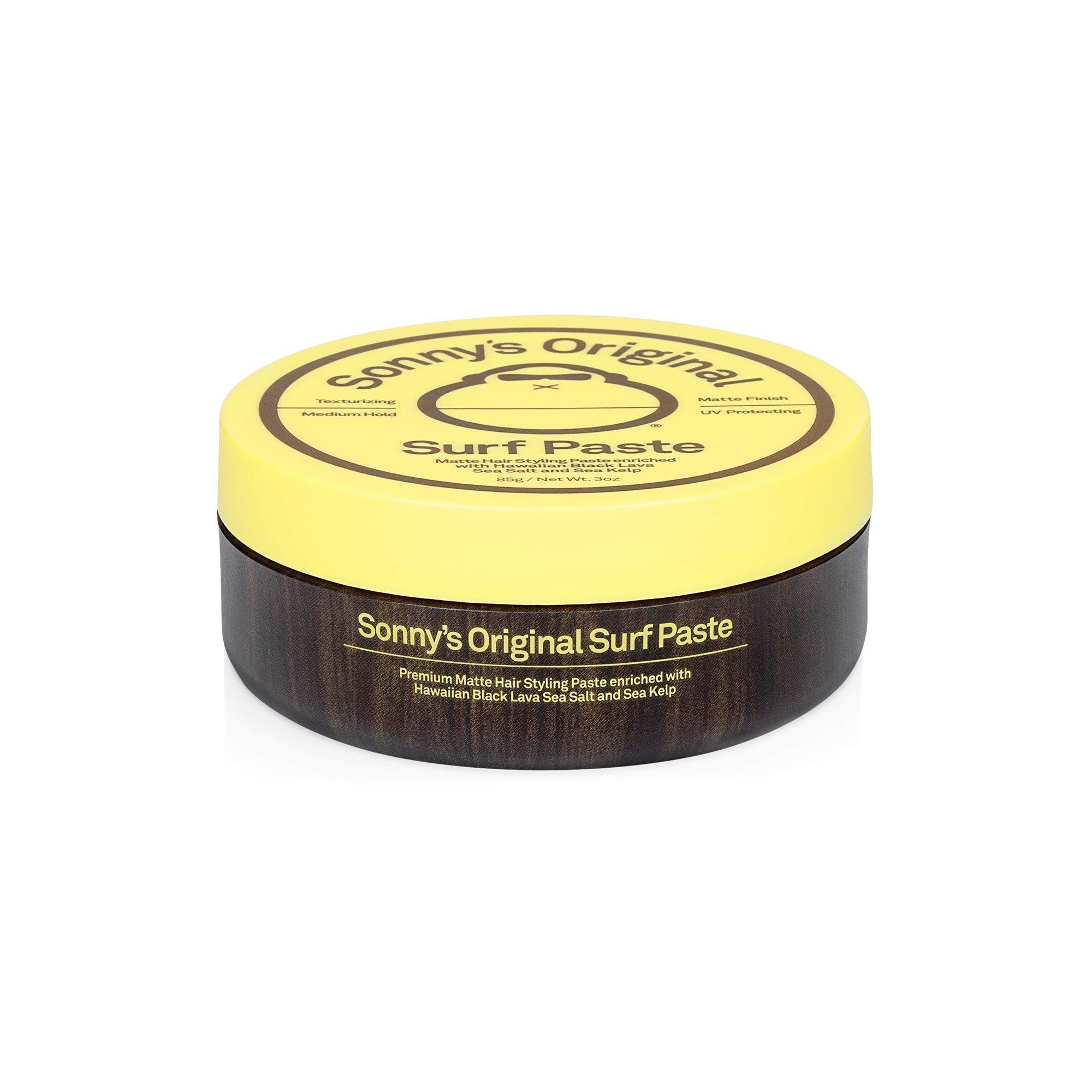 Sun Bum Sun Bum Sonny\'s Original Surf Paste & Curls & Waves Styling Cream | Vegan and Cruelty Free Moisturizing Hair Treatment for Wavy and Curly Hair | 5 oz