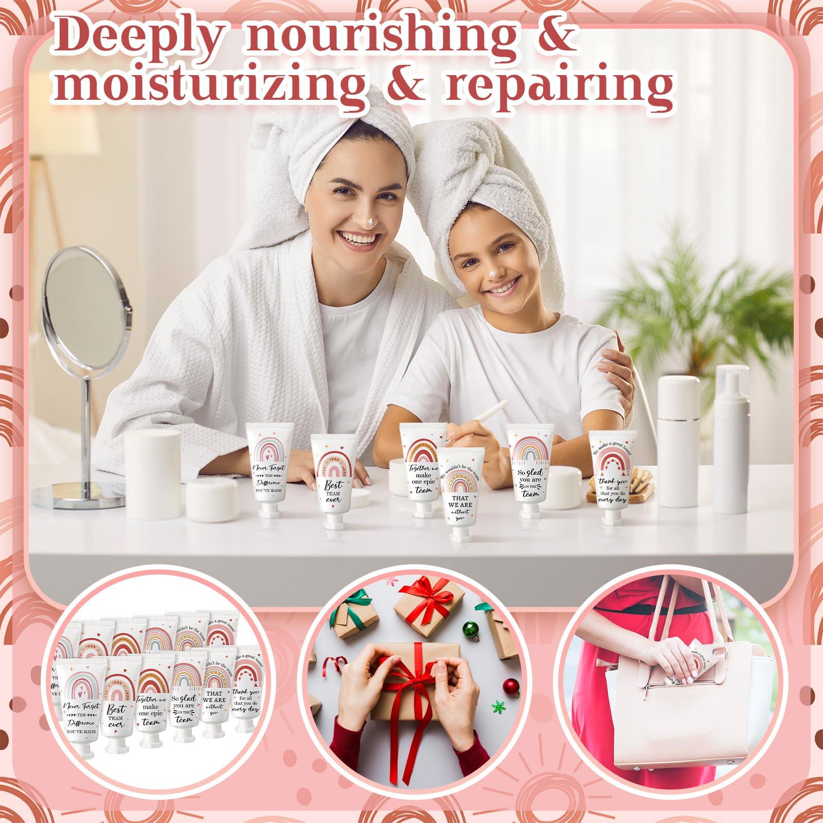 Sacubee Sacubee 12 Pack Employee Team Appreciation Gifts Bulk Christmas Gifts for Coworkers Thank You Hand Cream Gift Inspirational Appreciation Travel Hand Lotion for Employees Team Coworker Staff